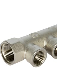 Коллектор VALTEC 1" на 3 выхода 1/2"В никель VTc.550.N.0603 — изображение 5