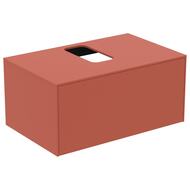 Тумба под раковину Ideal Standard CONCA (800x505x370) 1 ящик, закат, столешница с вырезом T3929Y3