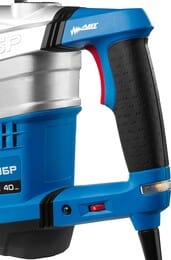 Перфоратор ЗУБР SDS-Max ЗПМ-40-1250 ЭВК, 1250 Вт, 40мм, 450об/мин, 2800уд/мин, 2 режима, выброзащита