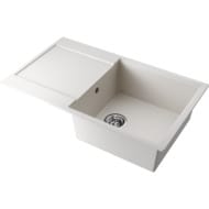 Мойка Omoikiri DAISEN 86-PA (860х510х230) врезная, артгранит, цвет-пастила 4993696