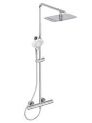 Душевая система Ideal Standard CERATHERM T100 смеситель для душа, верхний душ, лейка, хром A7705AA