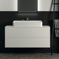 Тумба под раковину Ideal Standard CONCA 1200x505x550 2 ящ внешних, белый, столешн.с вырезом T3943Y1 — изображение 2