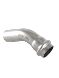 Пресс угольник VALTEC 88.9х88.9а, 45° нерж. сталь, VTi.958.I.008989