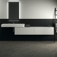 Тумба под раковину Ideal Standard CONCA (1985x505x370) 2 ящика, белый, со столешницей T4316Y1