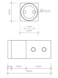 Крючок Decor Walther CO HAK4 цвет: черный матовый 0562260