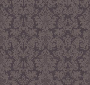 Обои флизелиновые Milassa Classic Estate EST1, 009 (1х10,05) дамаск, коричневые (рул.)