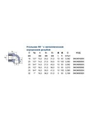 Уголок 16х1/2"В, 90°, комбинированный с резьбой, для полипропиленовых труб, серый