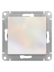 Переключатель Systeme Electric ATLASDESIGN 1-клавишный схема 6 10АХ механизм жемчуг ATN000461
