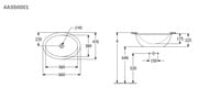 �������� Villeroy & Boch Loop&Friends 4A550001 (660�470�225) ��� ��������� ��� ����������, �����
