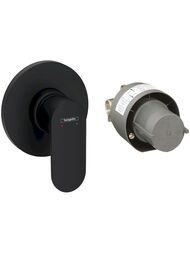 Смеситель для душа Hansgrohe Rebris S 72648670 однозахватный, со скрытой частью, мат.черный — миниатюра 1
