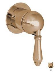 Внешняя часть Nicolazzi Cinquanta смесителя для душа, ручка El Capitan, бронза 3406MBZ75