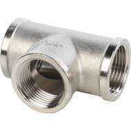 Тройник STOUT 3/4"ВВВ, никель,  SFT-0020-000034