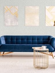 Обои виниловые на флизелине Grandeco Flora (1,06х10,05) ткань, серые R118013 (рул.)