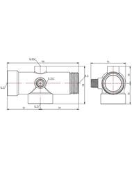 ����������� ���������� ��� ������ VALTEC 1"�80 ��, VTr.600.N.06080