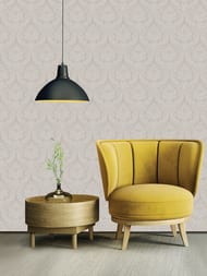 Обои флизелиновые Artsimple Mozart (1,00х10,05) дамаск, бежевые ARTS1 002  (рул.)