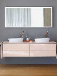 ������� Duravit L-Cube 1600�700�67 � 4-��������� ����������, ������, ����� ������� LC7385018180000