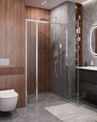 Душевая дверь CEZARES MOLVENO-BA-11-90+20-C-Cr-IV