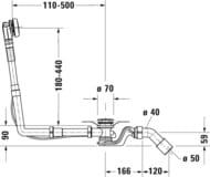 ����-������� Duravit ���������-��������, ����, ��� �����.������� 792202000001000