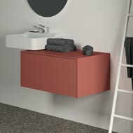 Тумба под раковину Ideal Standard CONCA (800x505x370) 1 ящик, закат, со столешницей T4312Y3
