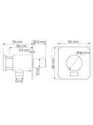 Смеситель для ванны WasserKRAFT Asphe A7751.287.289.290.292.291 встраиваемый, розовое золото глянец — изображение 9