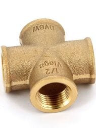 Крестовина VIEGA 1/2"В бронза   320 614