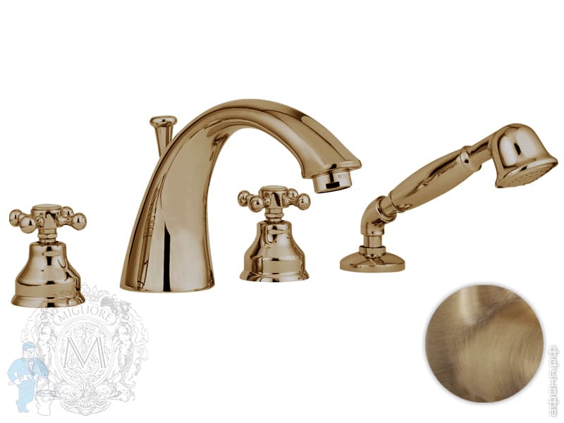 смеситель на борт ванны 88004хайба. смеситель для ванны с душем effepi lares diamante 32188 bronze однорычажный встраиваемый бронза. 5sz однорычажный встраиваемый лейка в комплекте золото. смеситель для ванны с душем slezak rav mississippi ms069. 5p однорычажный встраиваемый лейка в комплекте хром.