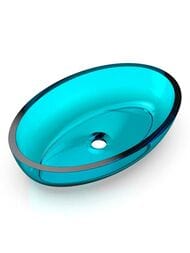 �������� Knief Oval Shape (550�370�130) ���������, ����: 02 Deepsky blue, 0700-070-02