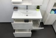 Тумба COMFORTY Верона-90 (905х870х470) напольная, с раковиной, дуб белый 00-00001972