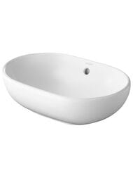 Раковина DURAVIT FOSTER 033550 495х350х165 антигрязевое покрытие, перелив 03355000001