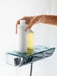 Душевая система Hansgrohe Raindance Select E 360 Showerpipe с термостатом хром/белый 27112400 — изображение 3