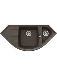 Мойка SCHOCK Genius C-150 (1113х520) Cristalite+, цвет: мокка   700239