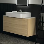 Столешница для тумбы 120 Ideal Standard CONCA 1200x373x6 керамическая, calacatta marble T4347DH — изображение 9