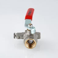 Кран дренажный со спускником 3/4"ВВ VALTEC BASE красная ручка VT.245.N.05