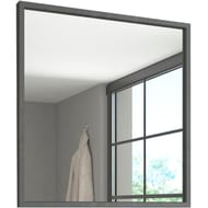 Зеркало COMFORTY Бредфорд-75 (900х800х150) подвесное, серый графит 00-00009966