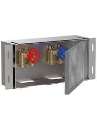 Hansgrohe XtraStoris Safe Настенный короб 15х30х10 дверь для облиц.плиткой, запор.вентиль 56100800
