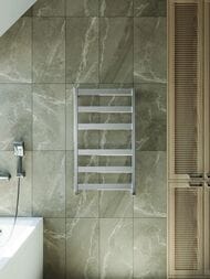 GROTA BREZZA Полотенцесушитель "Лесенка" водяной 530x900 боковое подключение, межосевое 600 мм