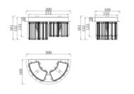 ��������� ���������� Maytoni Colline (������) MOD083WL-02CH, IP20, G9�7, ����