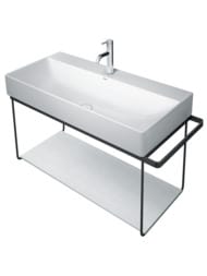 Полка стеклянная для консоли Duravit DuraSquare 770х380 рисунок полоски 0099678200
