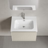 Тумба подвесная SANCOS Snob R 1.0 590х445х406, 1 ящик, доводчик, Beige Soft , SNR1.060CE