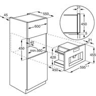���������� ������������ AEG KKK994500T (455x595x450) ������ �������