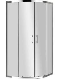 Душевой уголок CEZARES ECO (885-900х885-900х1900) R-2-90-P-Cr стекло матовое/хром