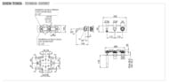 Смеситель для ванны Remer Element ET54D3XV, сталь — миниатюра 2