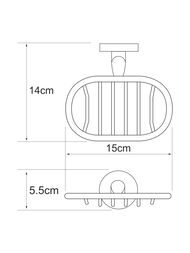 Мыльница-решетка WasserKRAFT RHEIN NEW K-6269