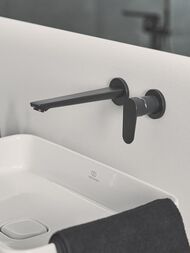 Смеситель для умывальника Ideal Standard CERAFINE O встраиваемый, матовый черный BD133XG