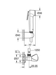 ������������� ��� Grohe Tempesta-F Trigger Spray 30 � ��������� ���������� � �������� 27514001