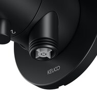 Шланговое подключение Keuco IXMO с держателем для лейки и выводом для шланга,черный мат.59556371201