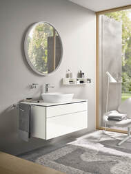 ������� Duravit L-Cube 900�900�� � 4-��������� ����������, ����� ���. LC7376018180000