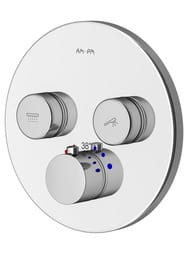 Смеситель AM.PM Inspire 2.0 встраиваемый для душа F50A85700 TouchReel 2 потребителя, с термостатом