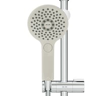 Комплект AM.PM Inspire 2.0 WK52EB Ванна 180х80, шторка стекло, душевая система термостат, аксессуары