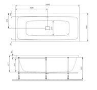 ����� ��������� AM.PM Func 1600�427�700 �������������, ����� W84A-160-070W-A